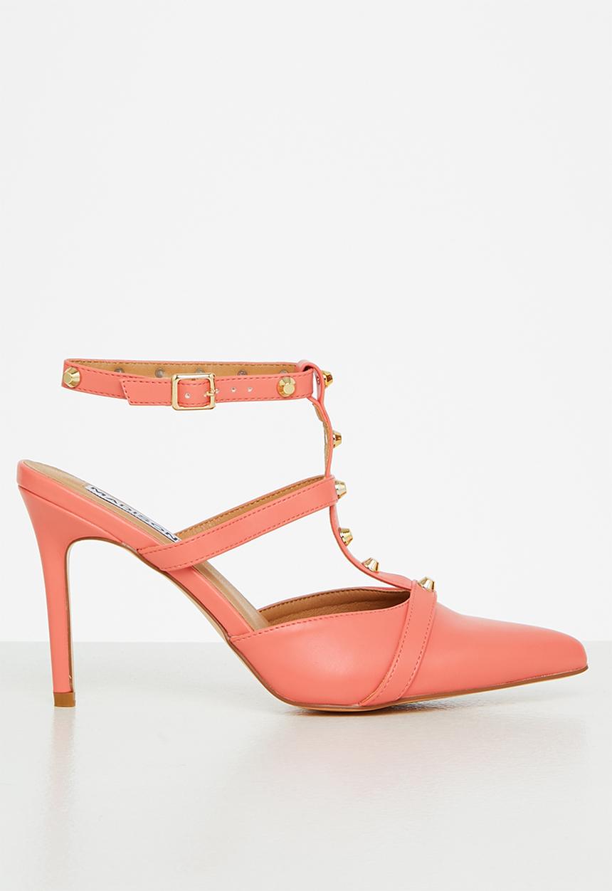 Madison® - Lolly pointed studded heel - coral