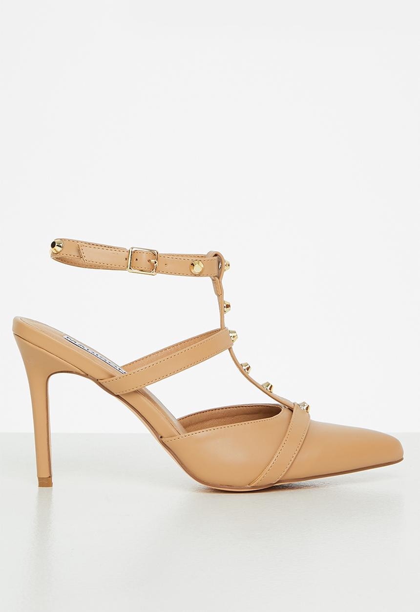 Madison® - Lolly pointed studded heel - dark neutral