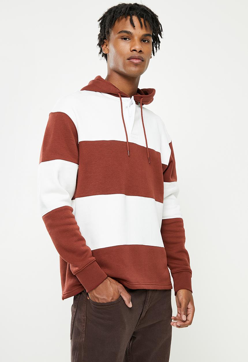 Levi’s® - Fillmore rugby hoodie - fired brick