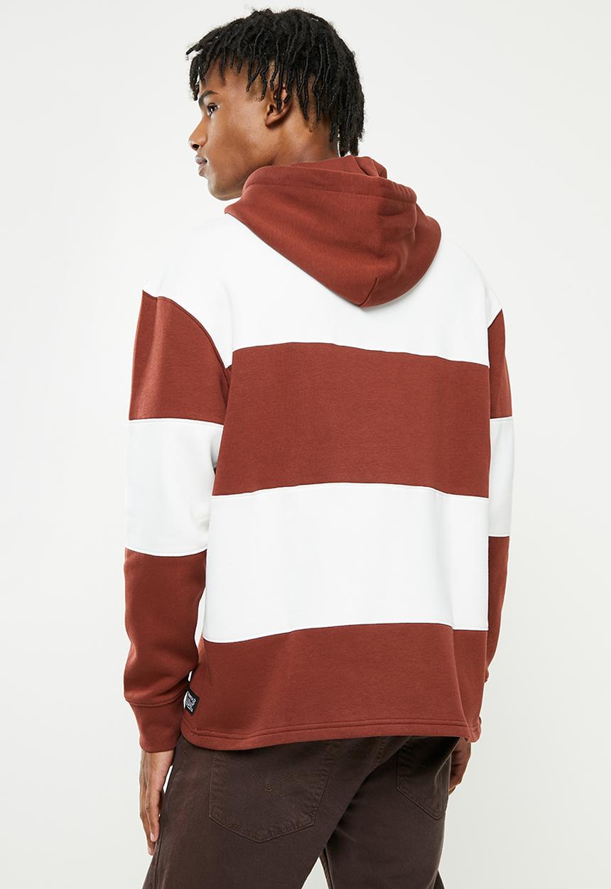 Levi’s® - Fillmore rugby hoodie - fired brick