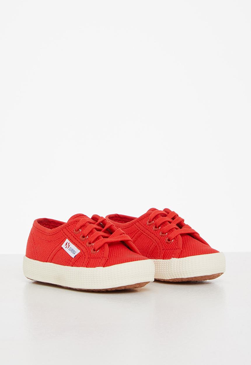 SUPERGA - 2750 baby easylite lace up - red blaze