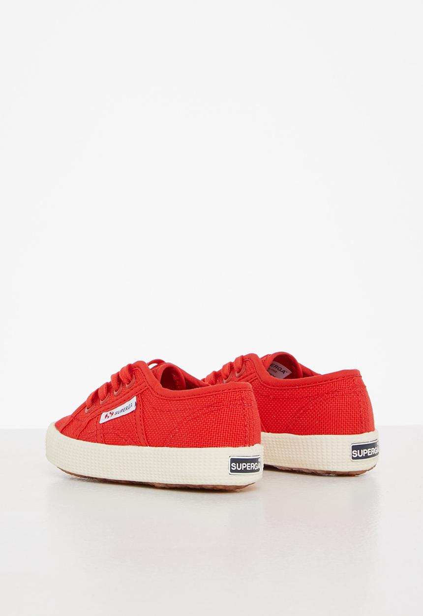 SUPERGA - 2750 baby easylite lace up - red blaze