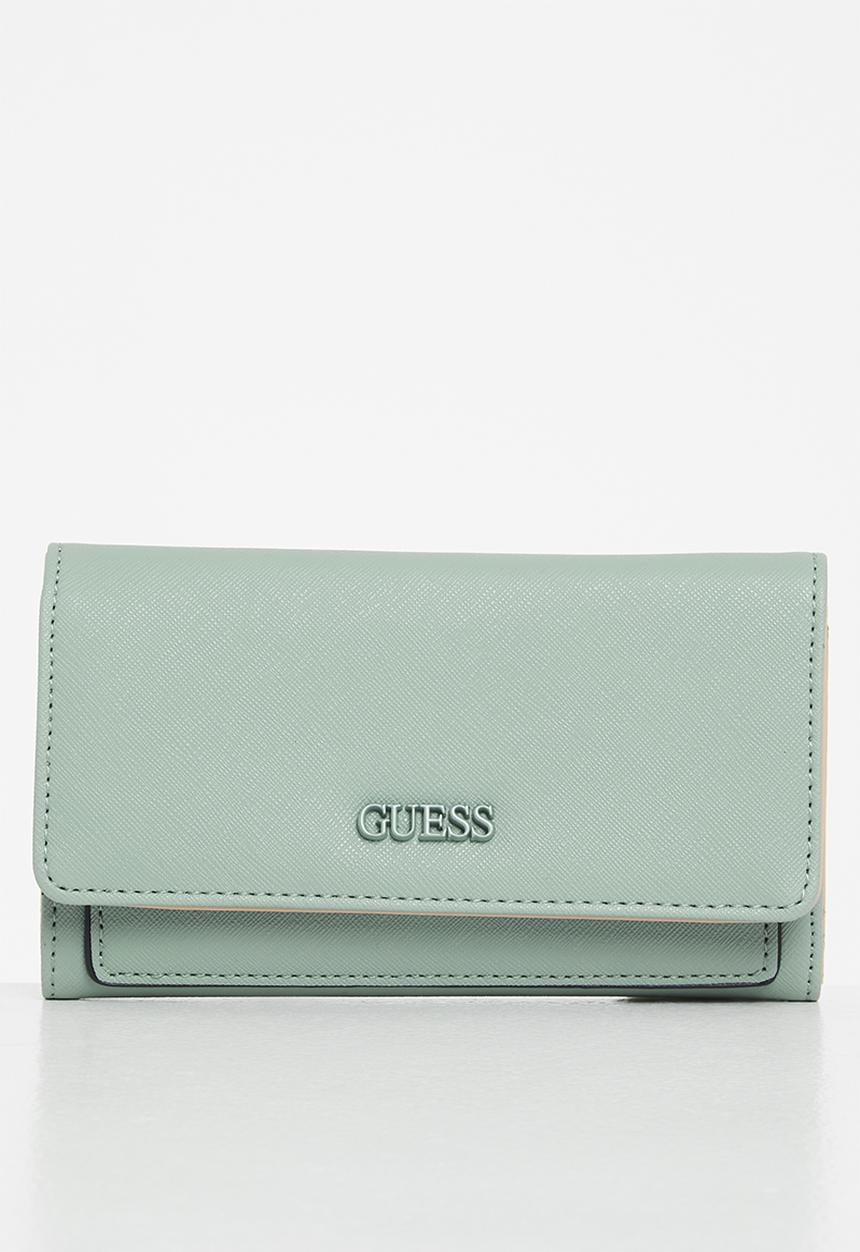 GUESS - Tempe slg slim clutch - moss