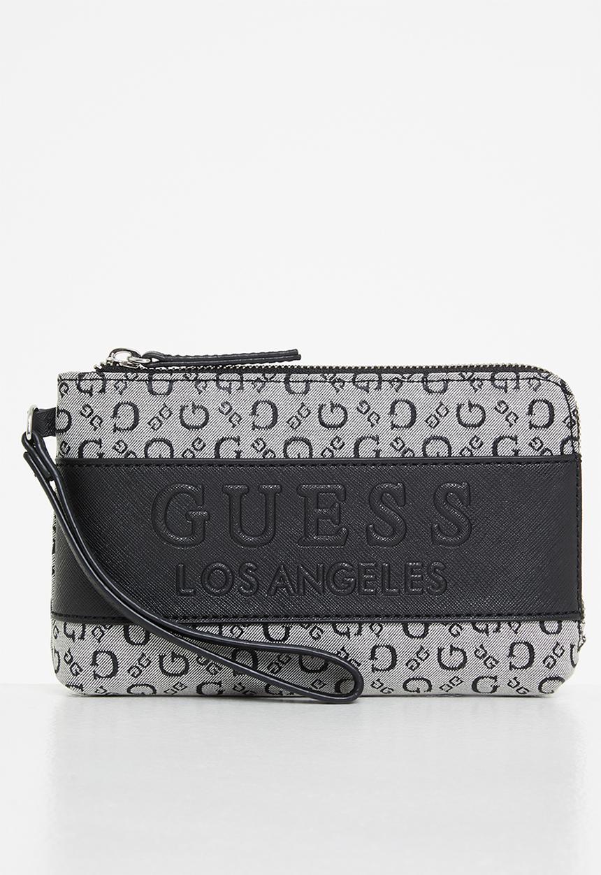 GUESS - Slg dawson slg wristlet - black