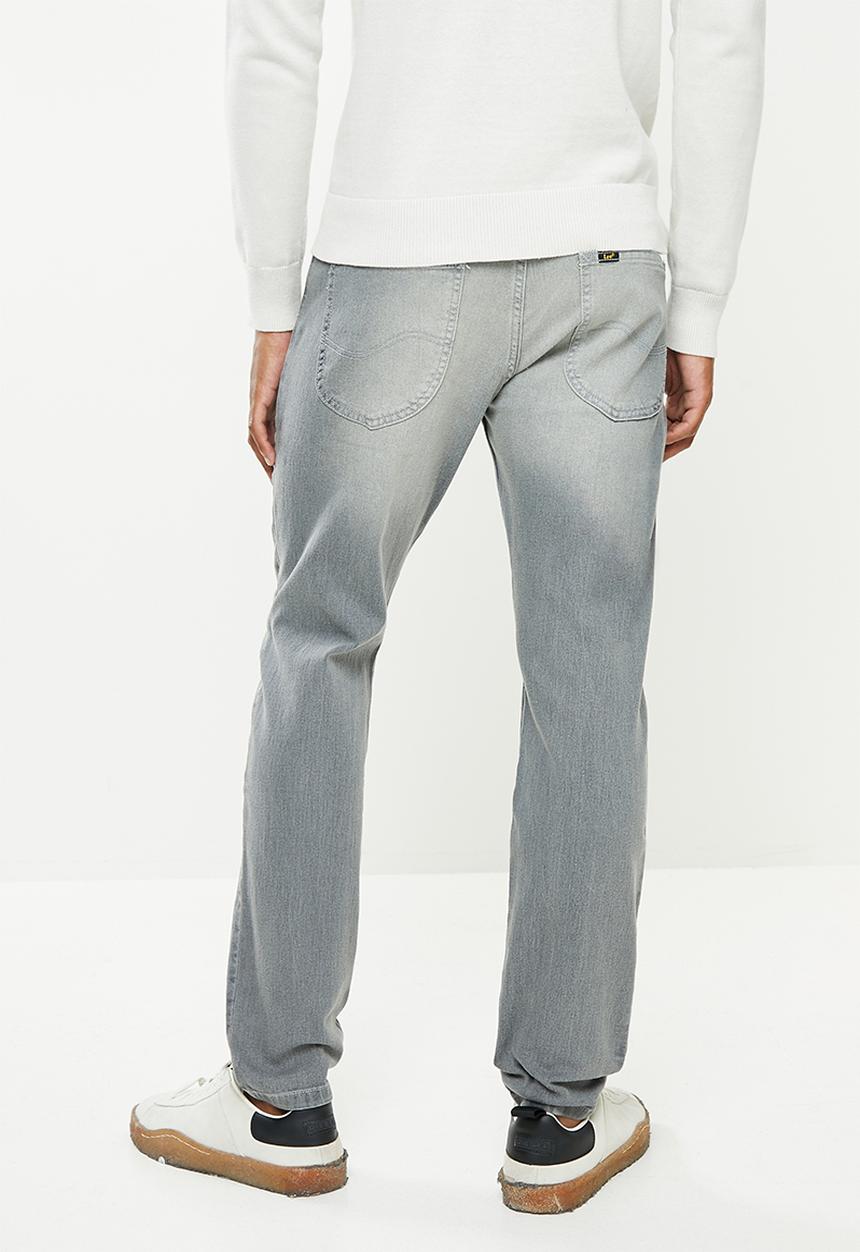 Lee  - Eddie regular fit tapered jeans - grey stretch