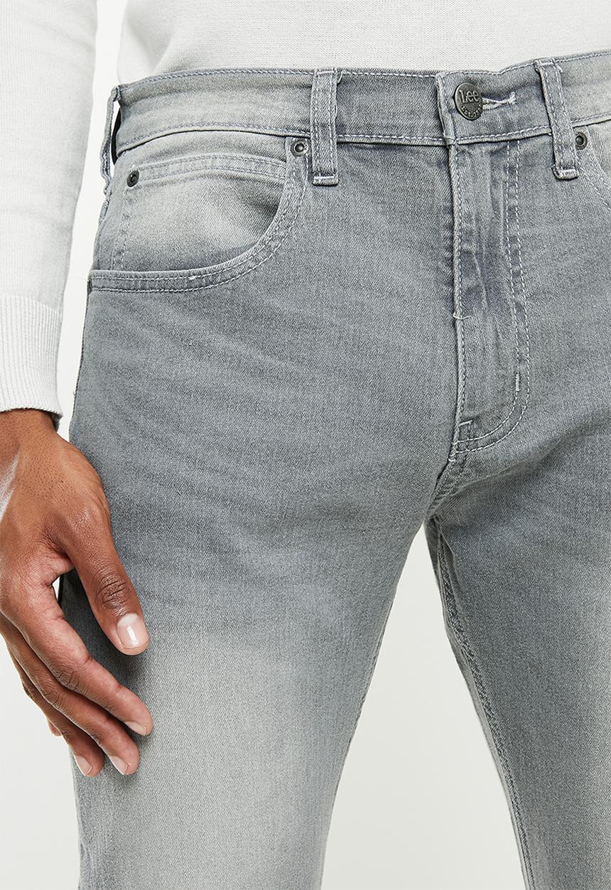 Lee  - Eddie regular fit tapered jeans - grey stretch