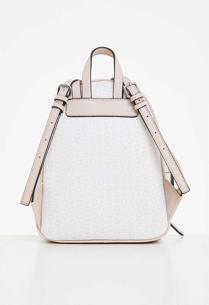 GUESS - Maxson backpack - eggshell