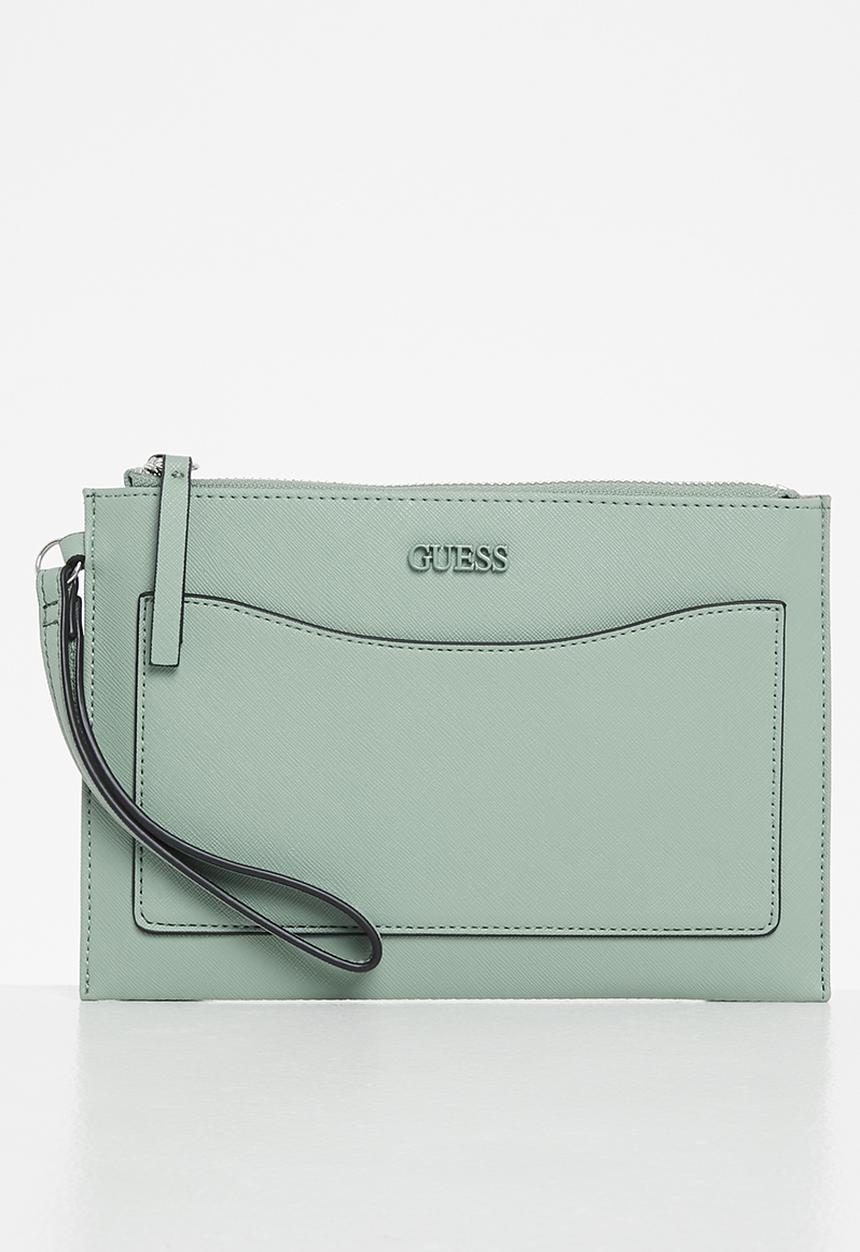 GUESS - Tempe slg wristlet - moss