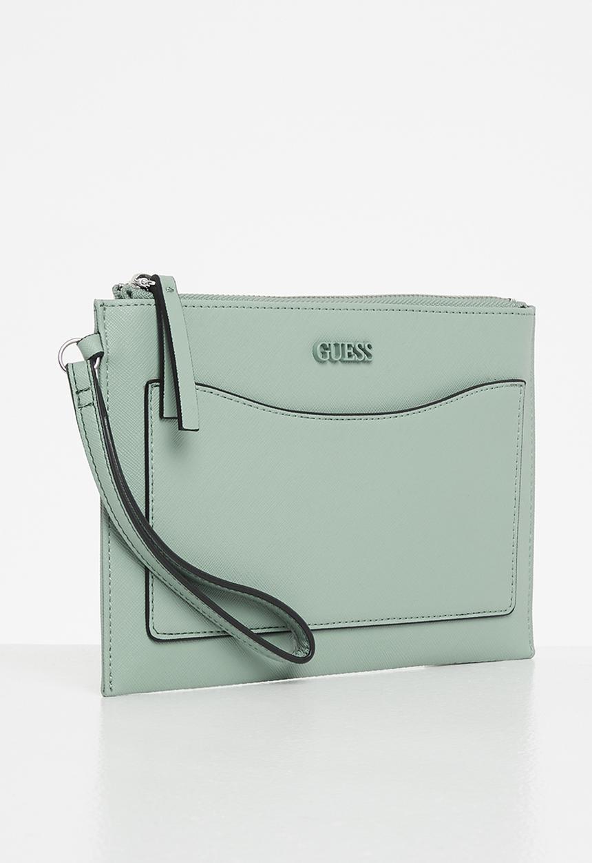 GUESS - Tempe slg wristlet - moss