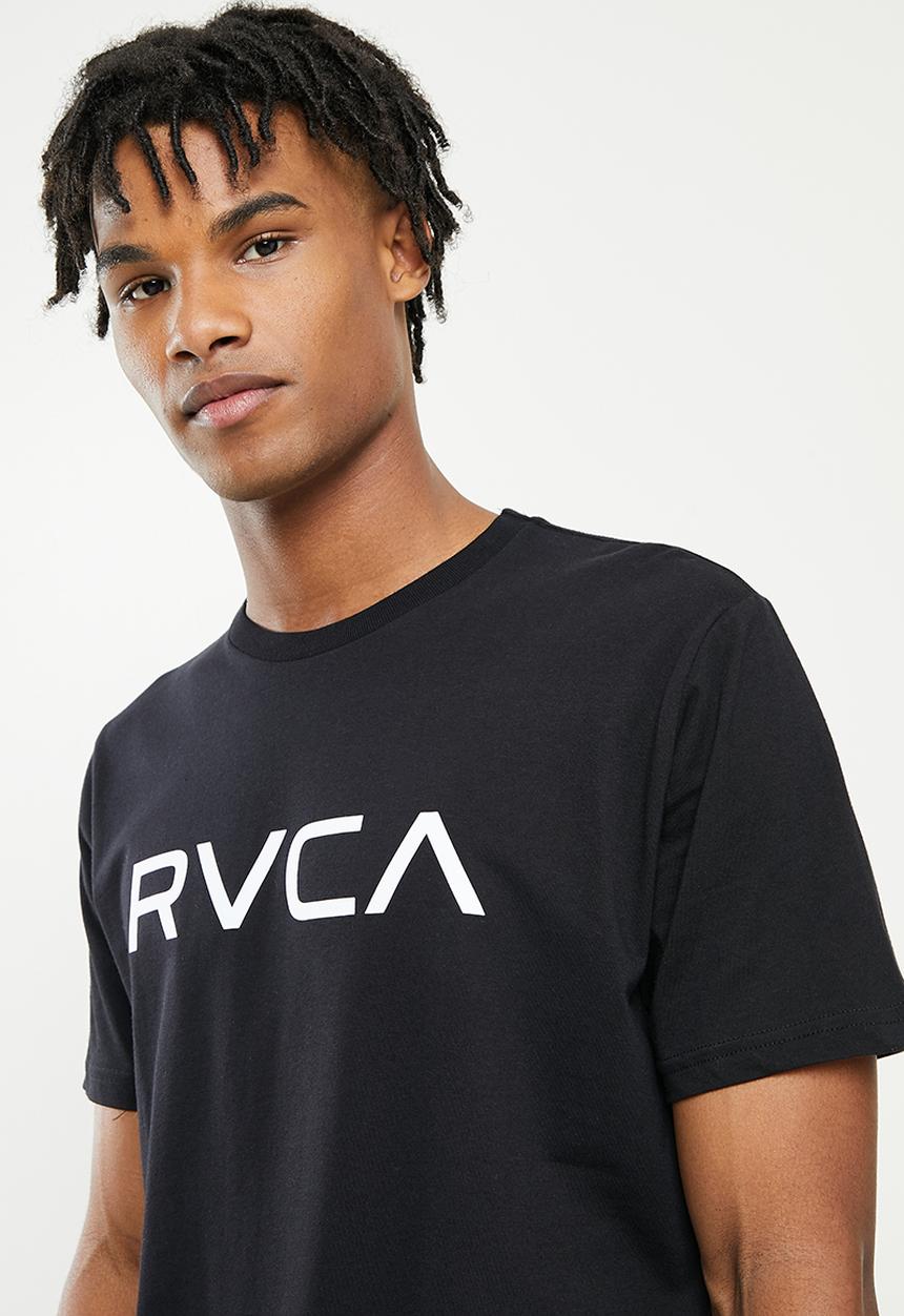 RVCA - Big RVCA short sleeve - black & white