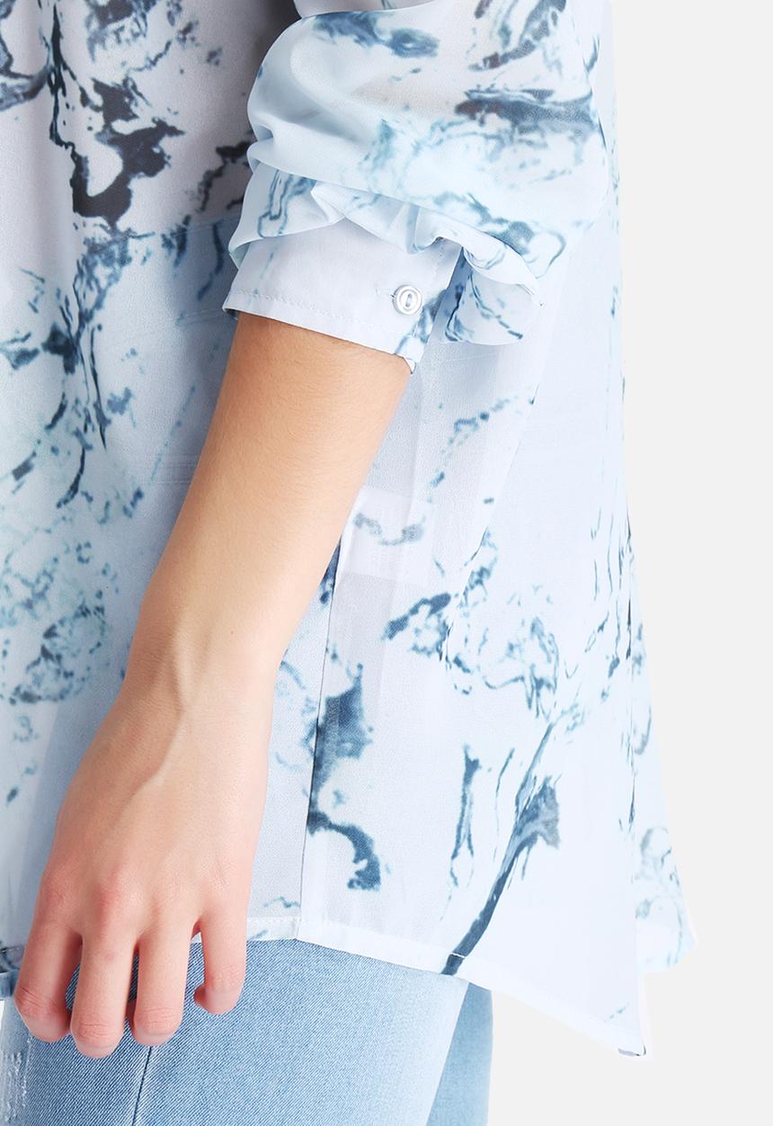 Glamorous - Marble Print Blouse