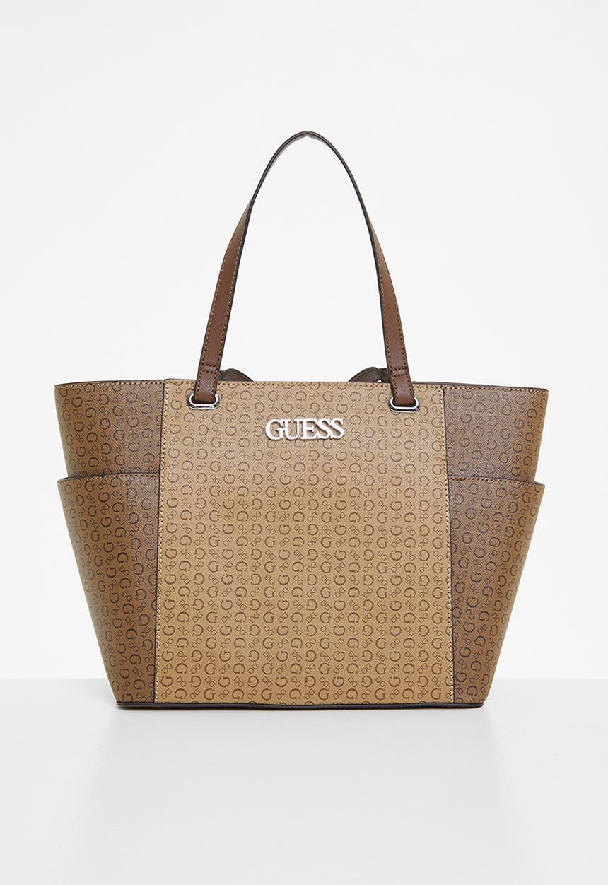 GUESS - Latham tote - cocoa