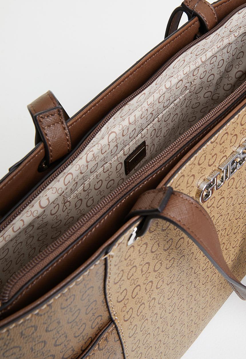 GUESS - Latham tote - cocoa