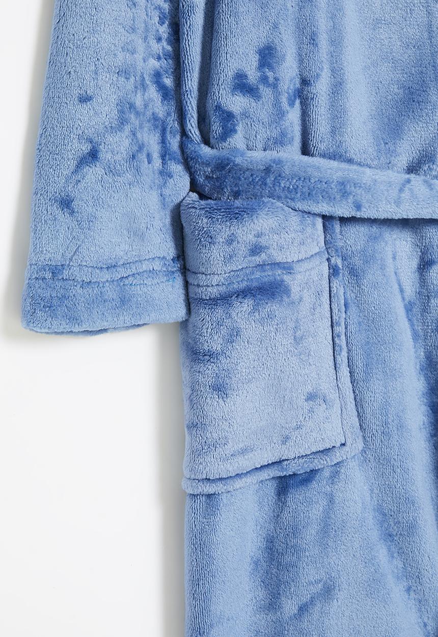 Rebel Republic - Boys hooded gown - blue