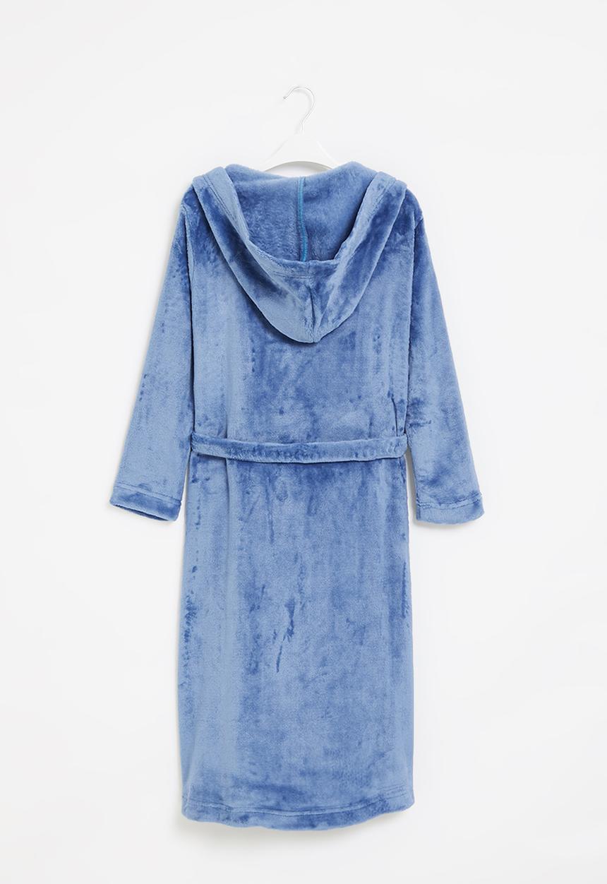 Rebel Republic - Boys hooded gown - blue