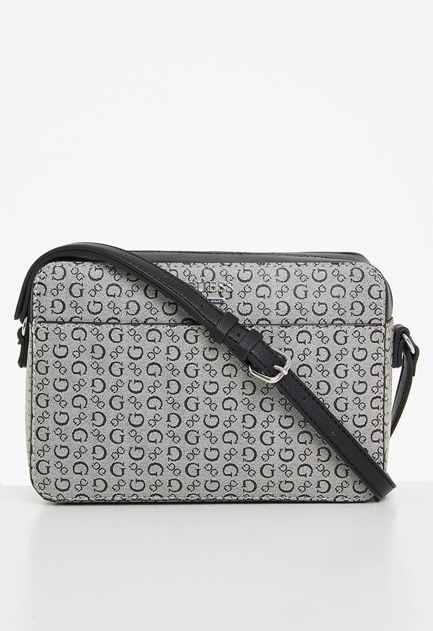 GUESS - Kalei mini camera crossbody - black