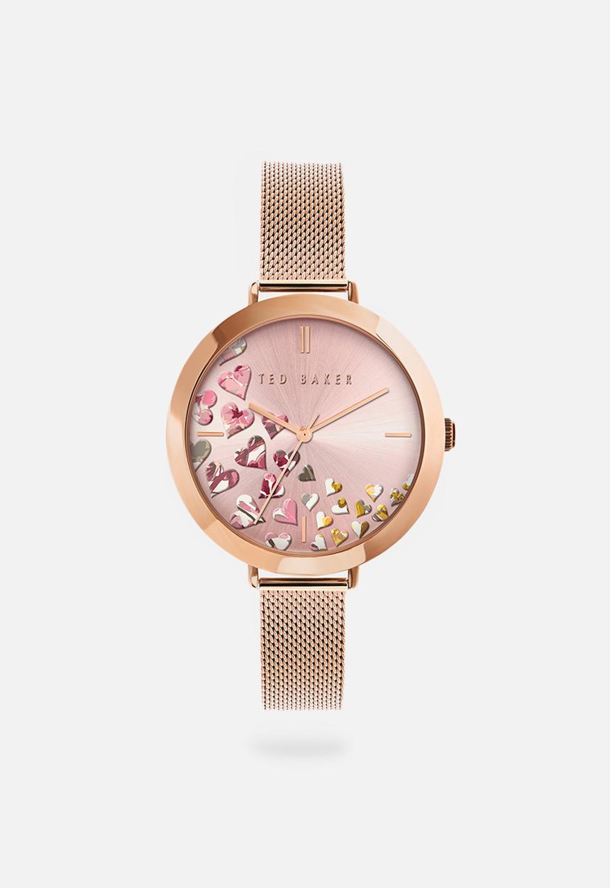 Ted Baker - Mesh band dial nelsh anse - rose gold tone
