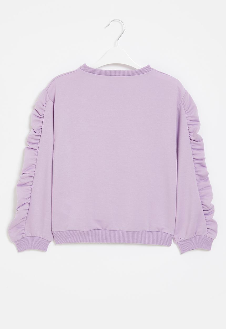 Trendyol - Girls long sleeve sweatshirt - lilac