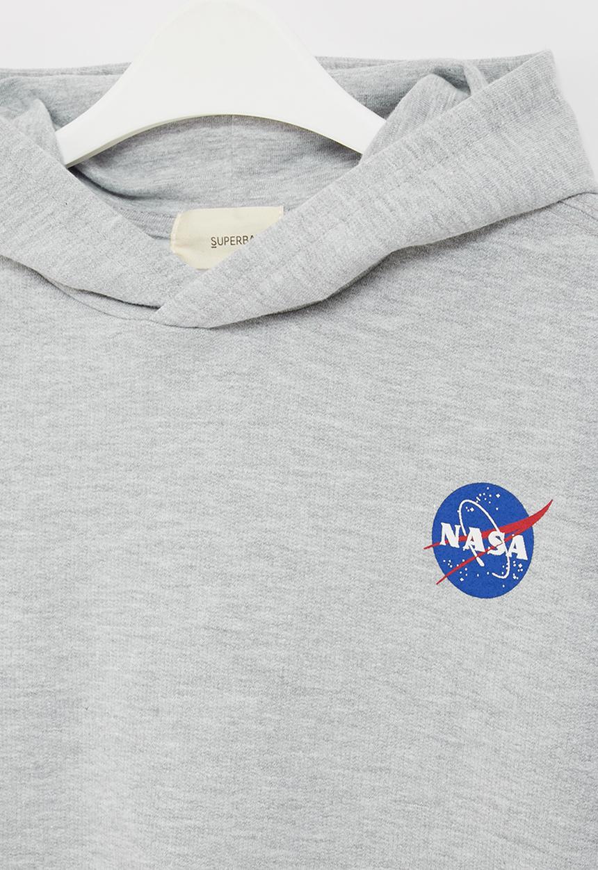 Superbalist Kids - Nasa hoodie - grey melange