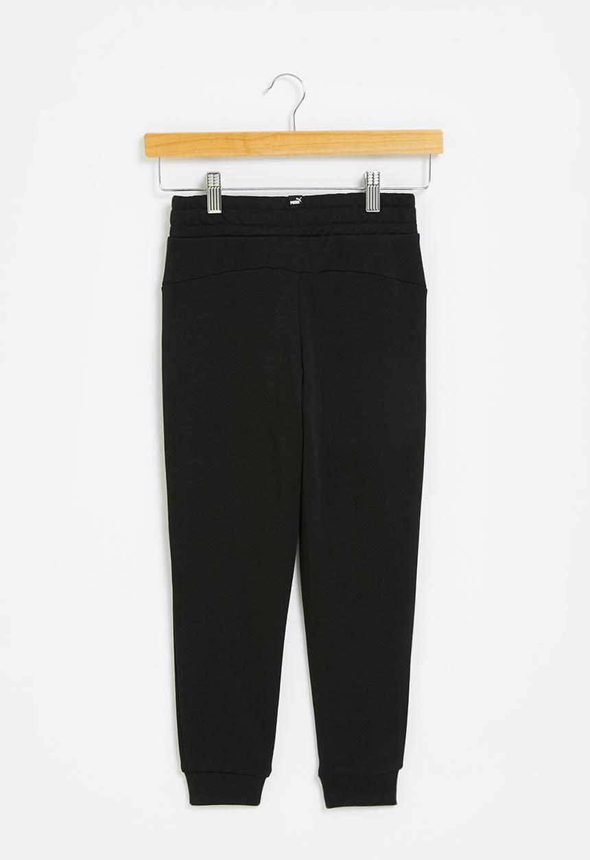 PUMA - Ess+ 2 col logo pants fl c b - black 