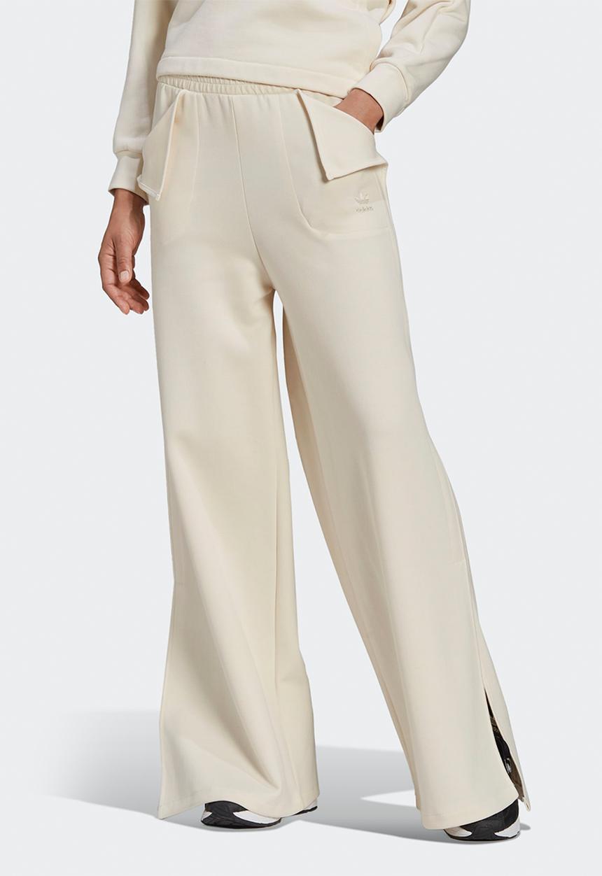 adidas Originals - Wideleg non-dye pants - stone