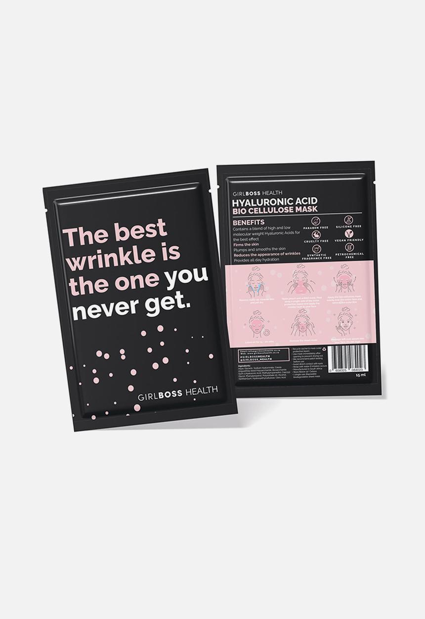 GIRLBOSS HEALTH - Bio Cellulose Mask - Hyaluronic Acid