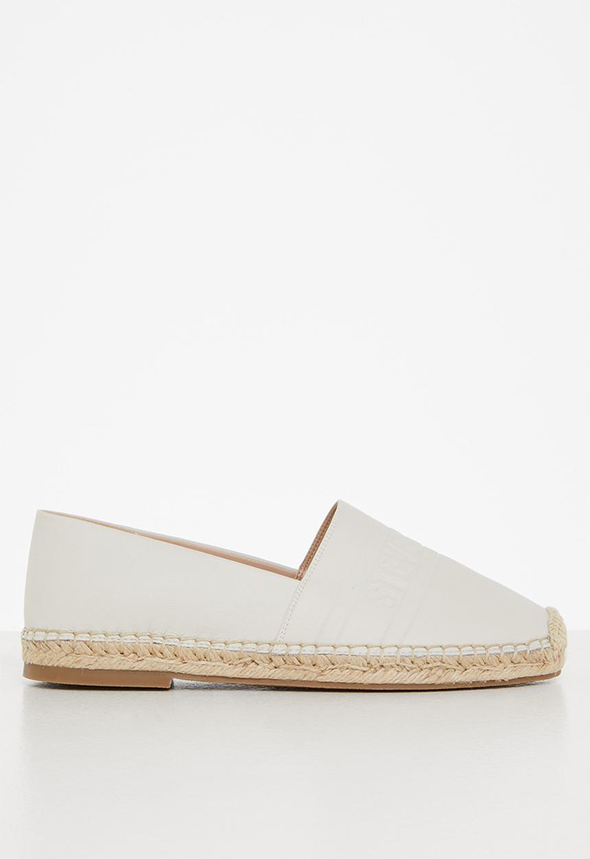 Steve Madden - Waken leather espadrille - bone