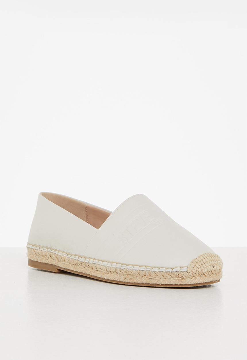 Steve Madden - Waken leather espadrille - bone