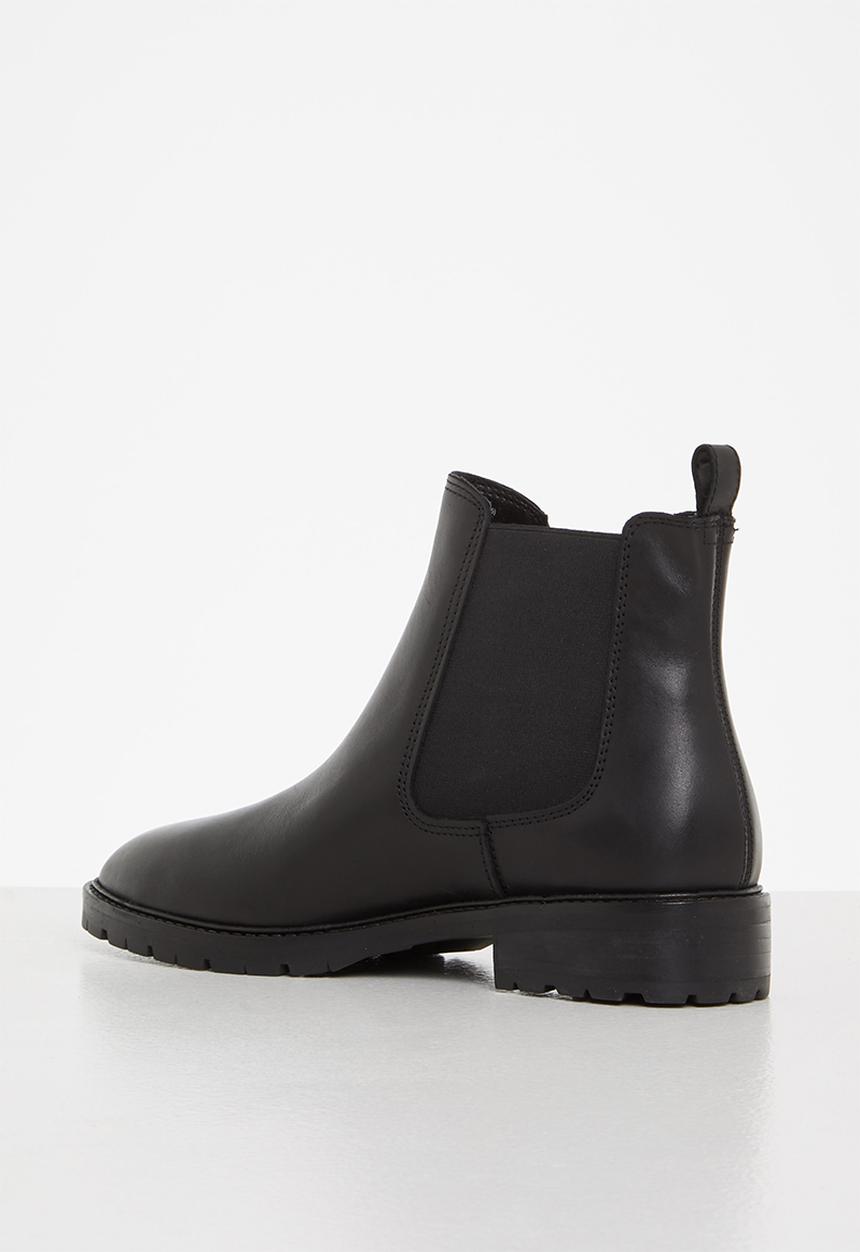 Steve Madden - Leopold leather chelsea boot - black