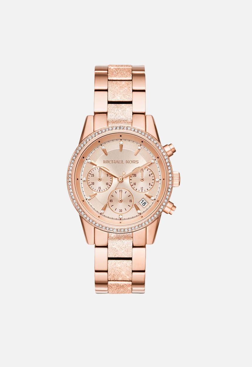 Michael Kors - Ritz rose gold stainless steel - rose gold