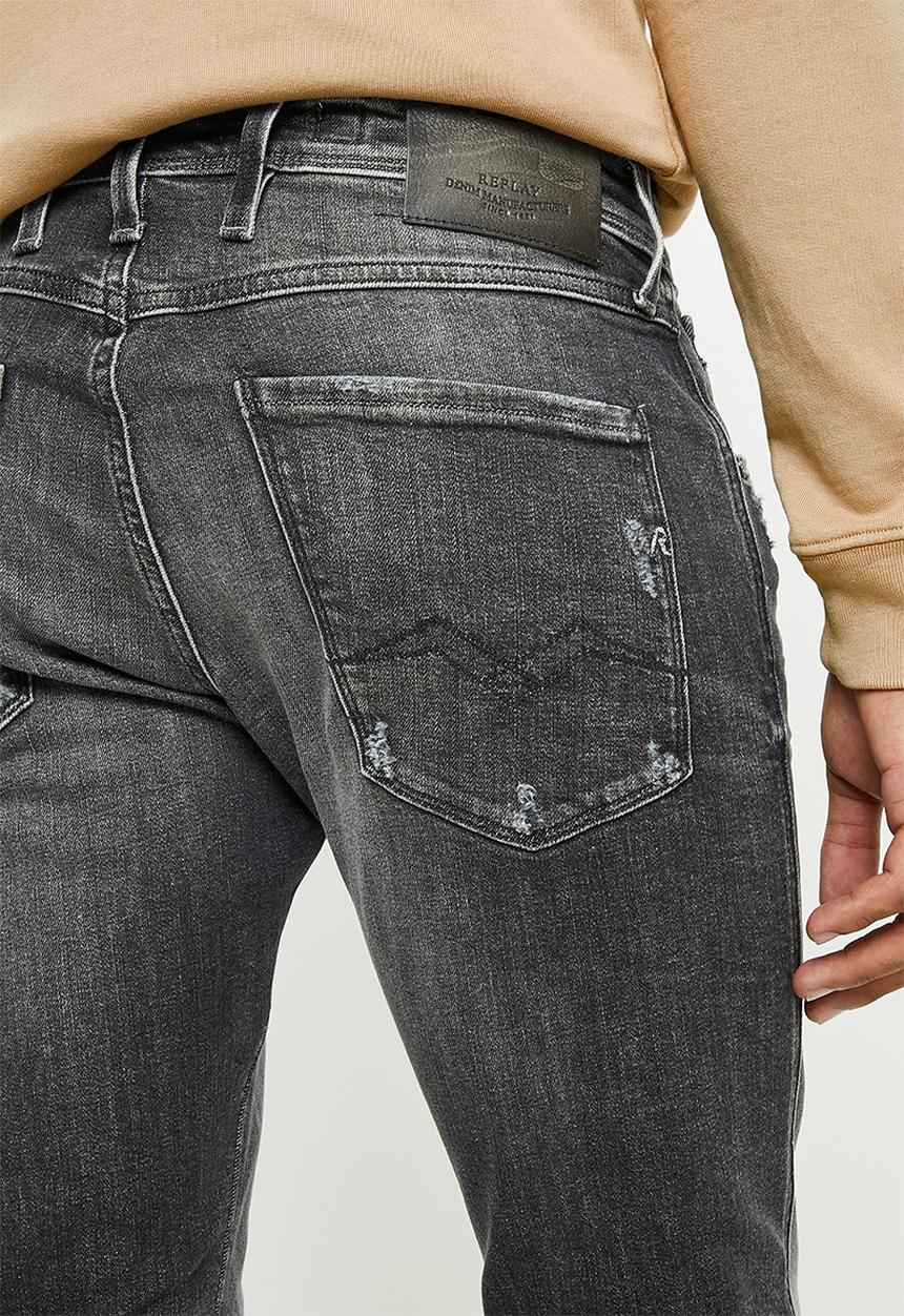 Replay - Slim fit denim jeans - black washed