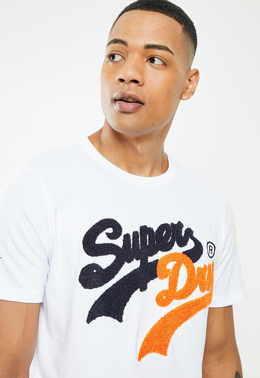 Superdry. - Vl source tee - white 