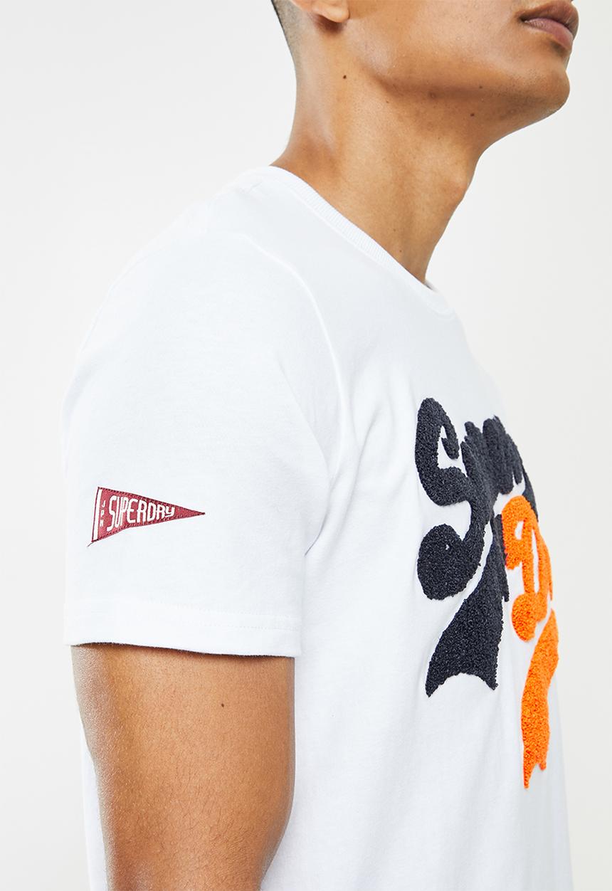 Superdry. - Vl source tee - white 