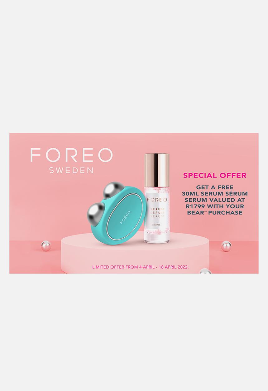 FOREO Sweden - BEAR™ Facelift Mint + free SERUM SERUM SERUM 30ml