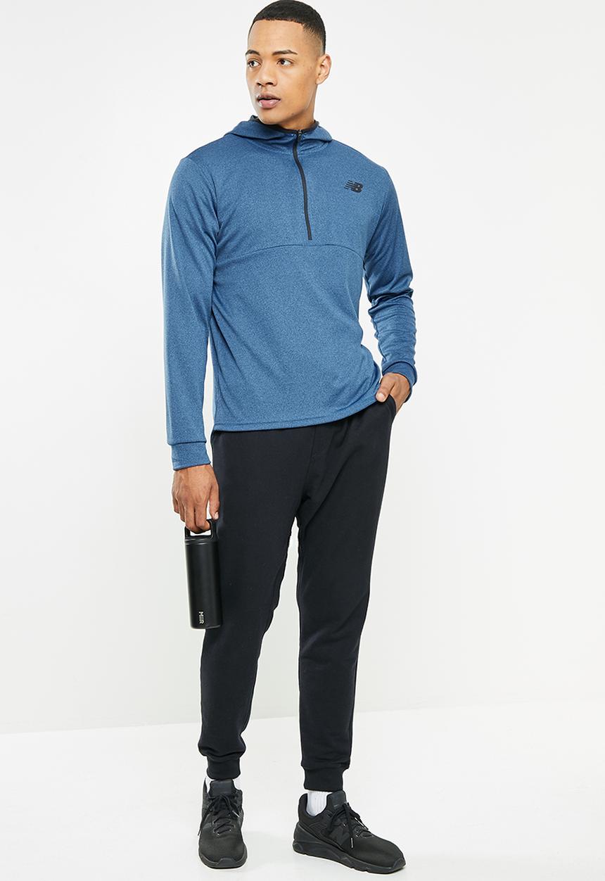 New Balance  - Tenacity qtr zip - serene blue