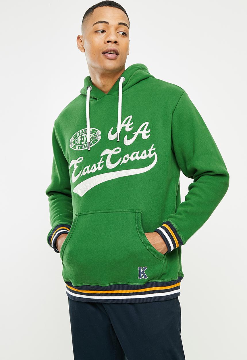 Superdry. - Collegiate hood - bowling green