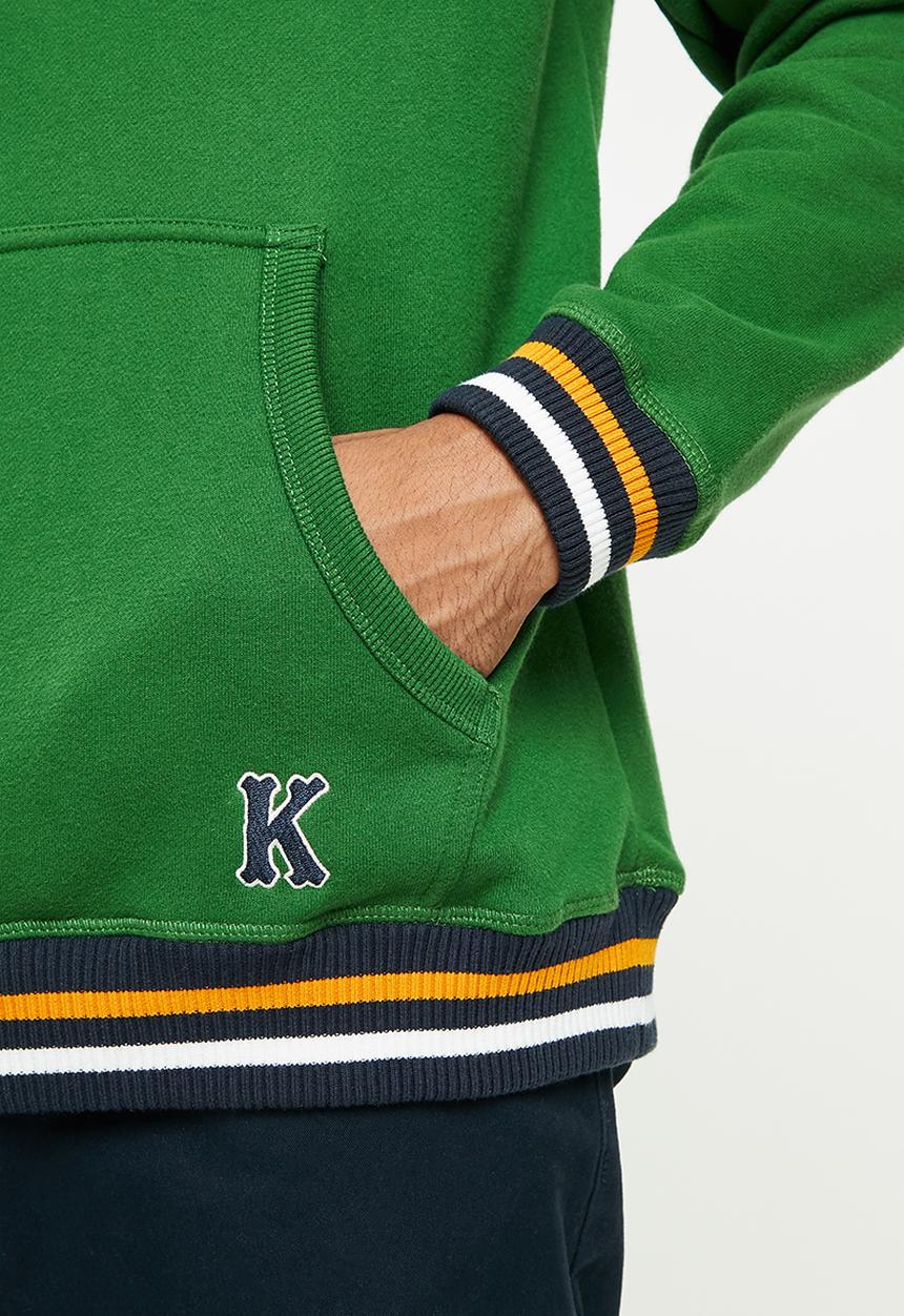 Superdry. - Collegiate hood - bowling green