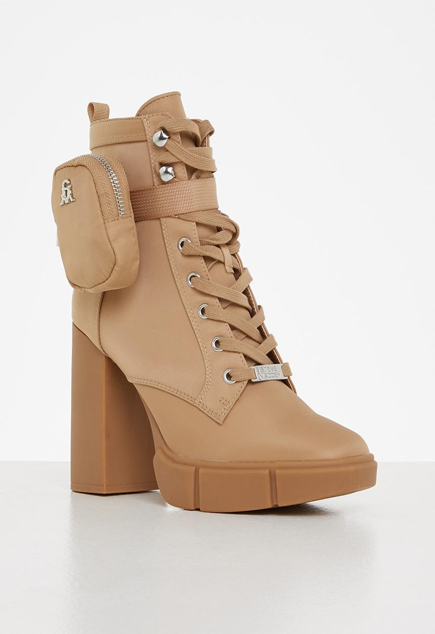 Steve Madden - Renegade-p lace up boot - neutral
