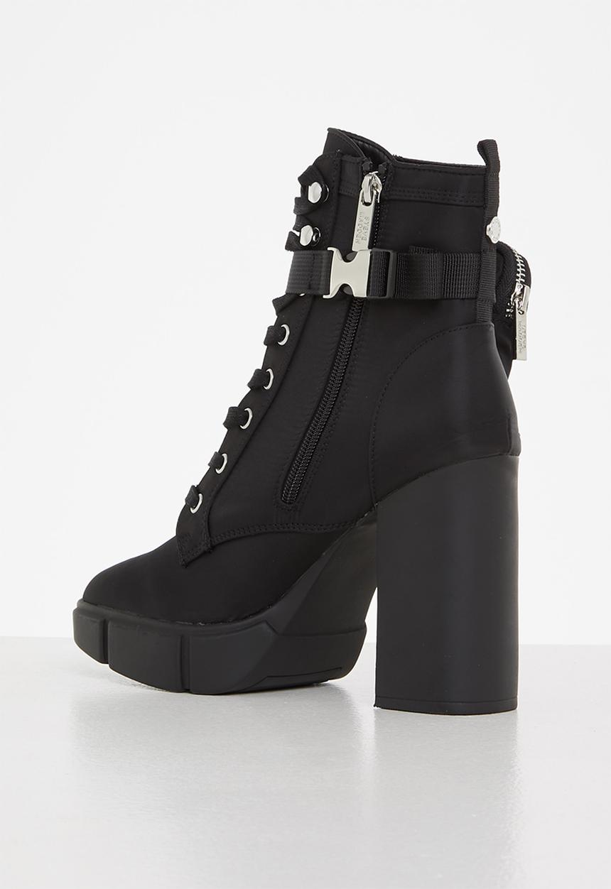 Steve Madden - Renegade-p lace up boot - black
