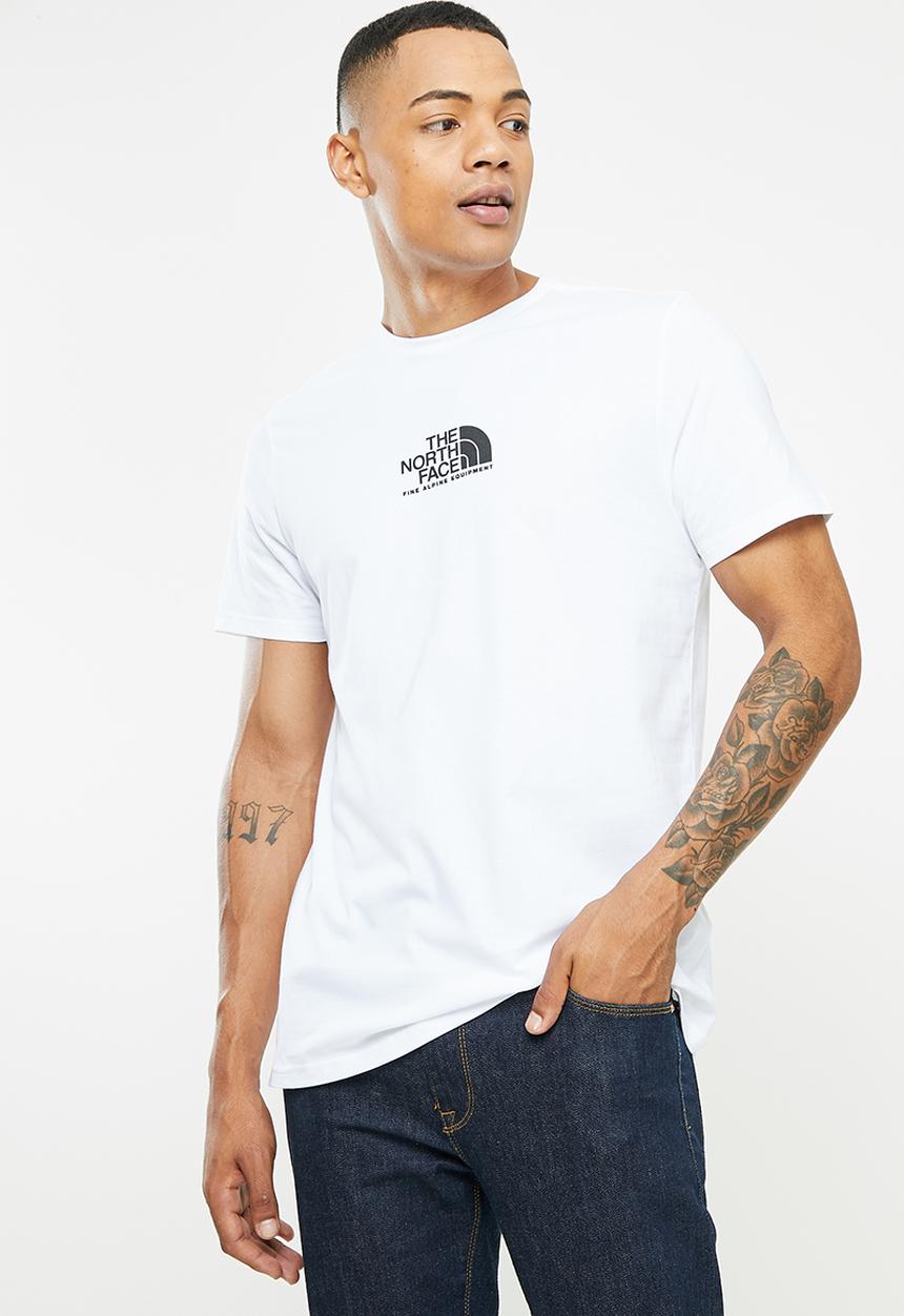 The North Face - M short sleeve fine alpine equipment tee - white