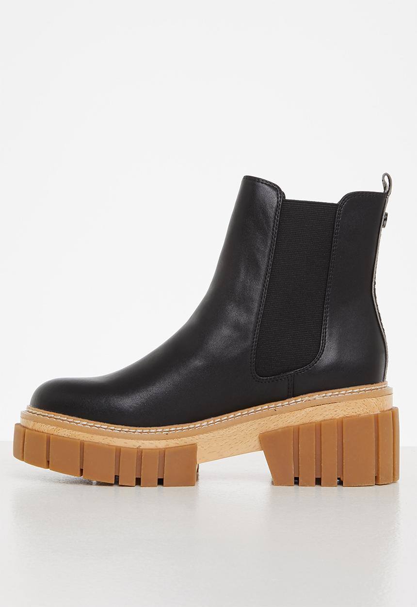 Steve Madden - Hailstorm leather chelsea boot - black