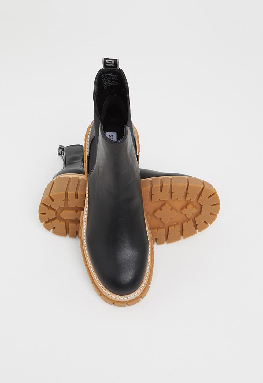 Steve Madden - Hailstorm leather chelsea boot - black