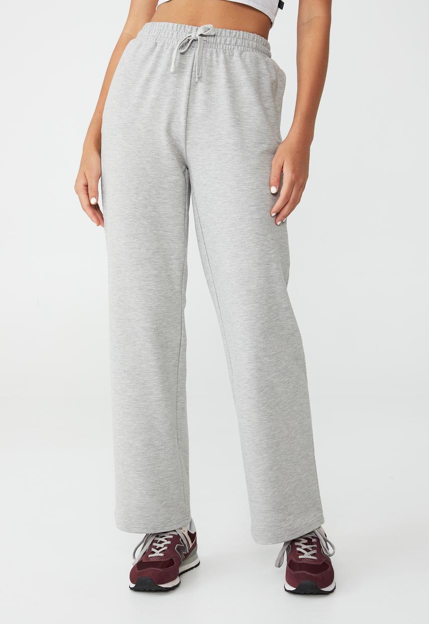 Cotton On - Wide leg studio pant - grey marle