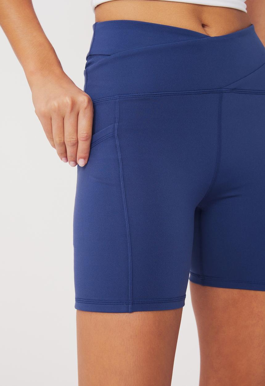 Cotton On - Ultra soft pocket bike short - vintage navy