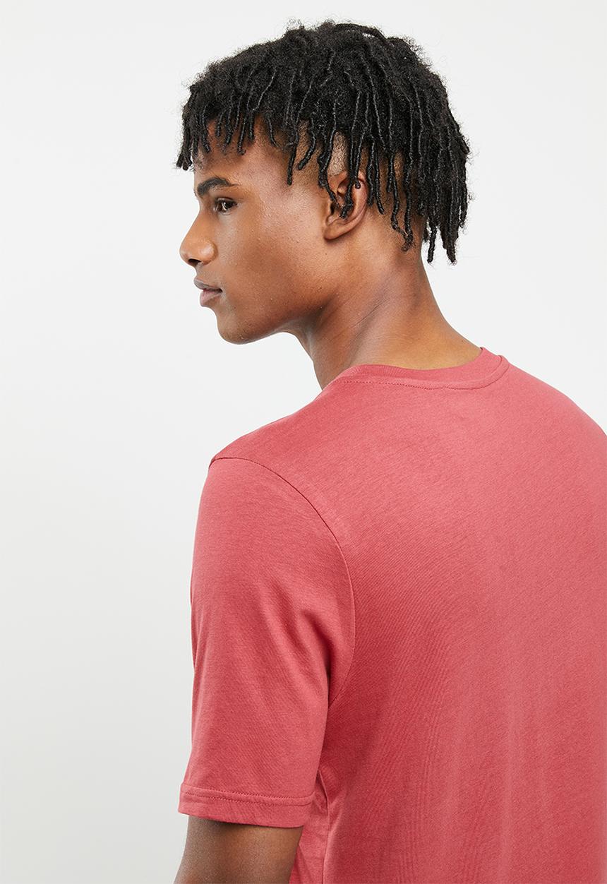 KAPPA - Logo coly T-shirt - burgundy