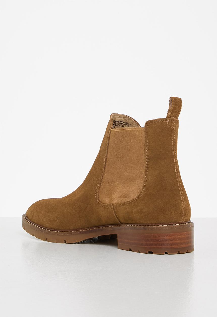 Steve Madden - Leopold suede chelsea boot - chestnut