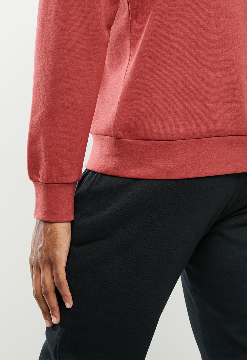 KAPPA - Logo crus sweat top -  cinnamon