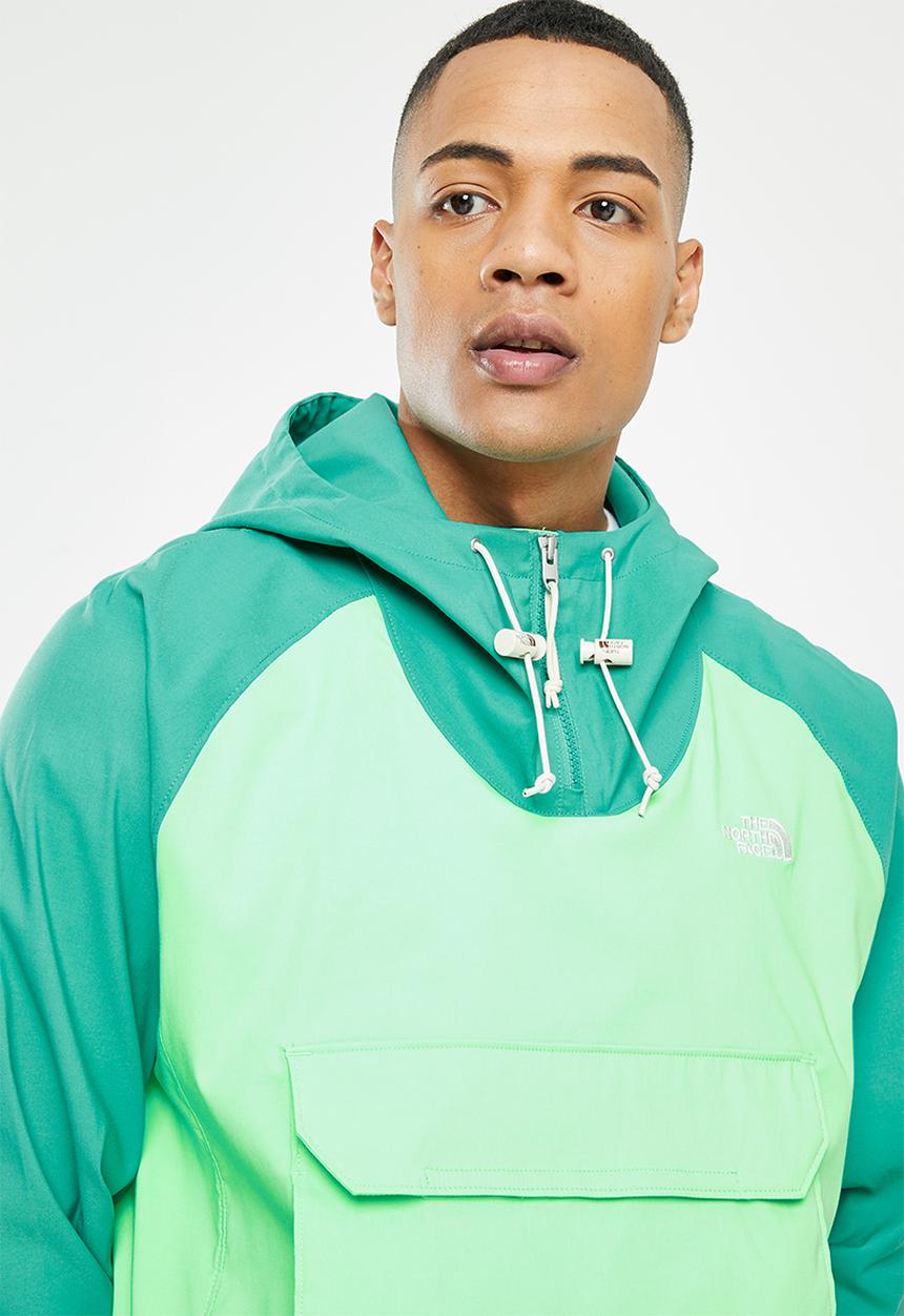 The North Face - M class v pullover - porcelain green-spring bud 