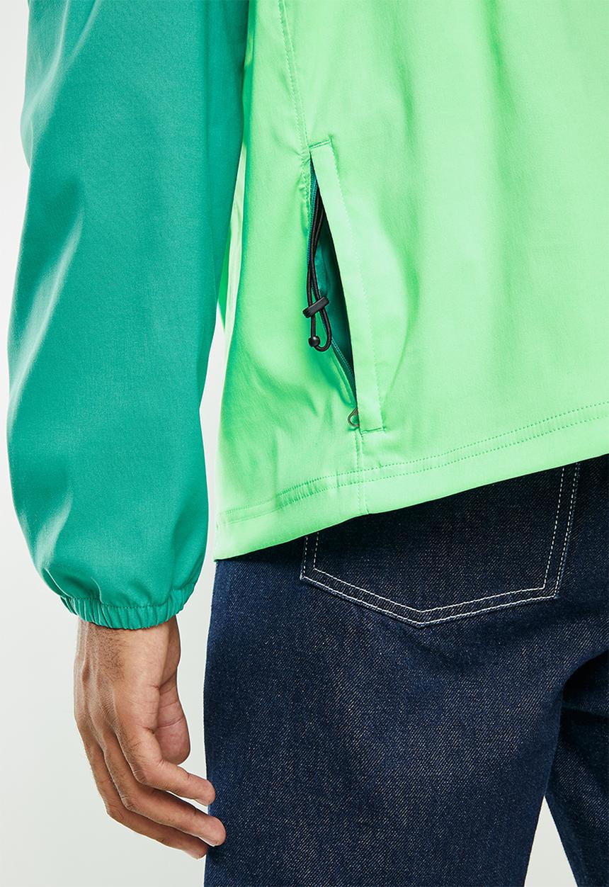 The North Face - M class v pullover - porcelain green-spring bud 