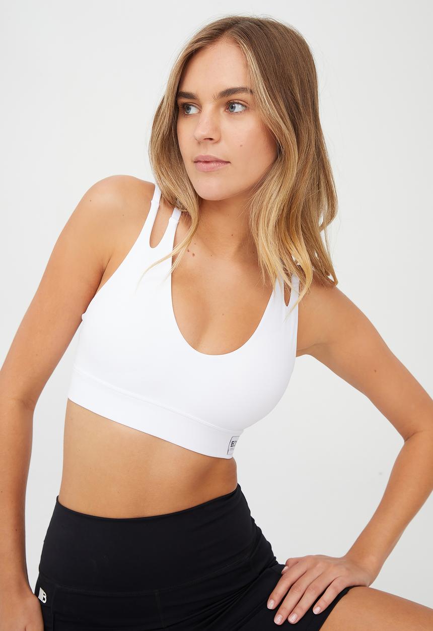Cotton On - Ultimate workout crop - white
